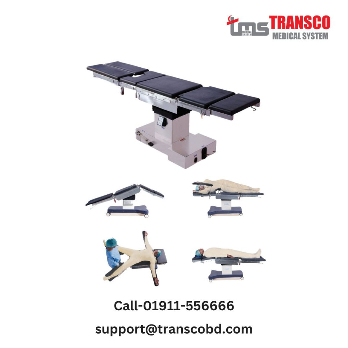 C-arm compatible OT Table
